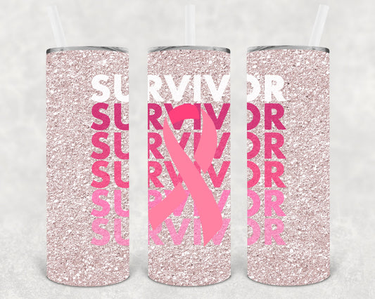 Survivor 20 Oz Skinny Tumbler