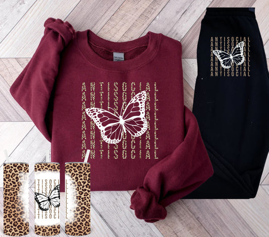 Antisocial Butterfly Graphic Tee Graphic Tee