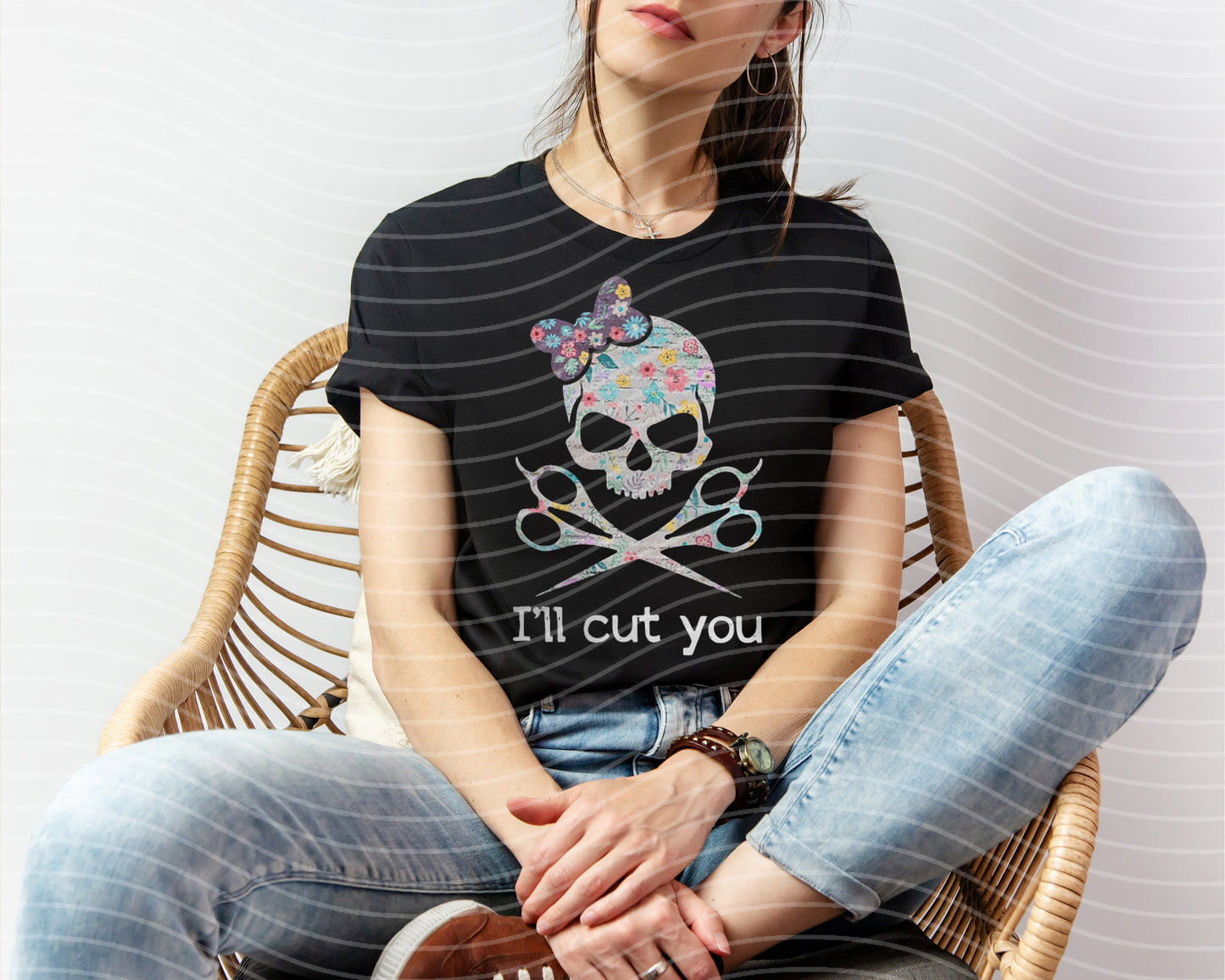 I'll Cut You Graphic Tee