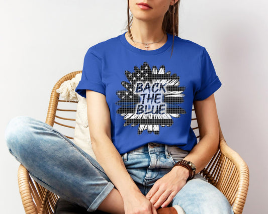 Back the Blue Graphic Tee