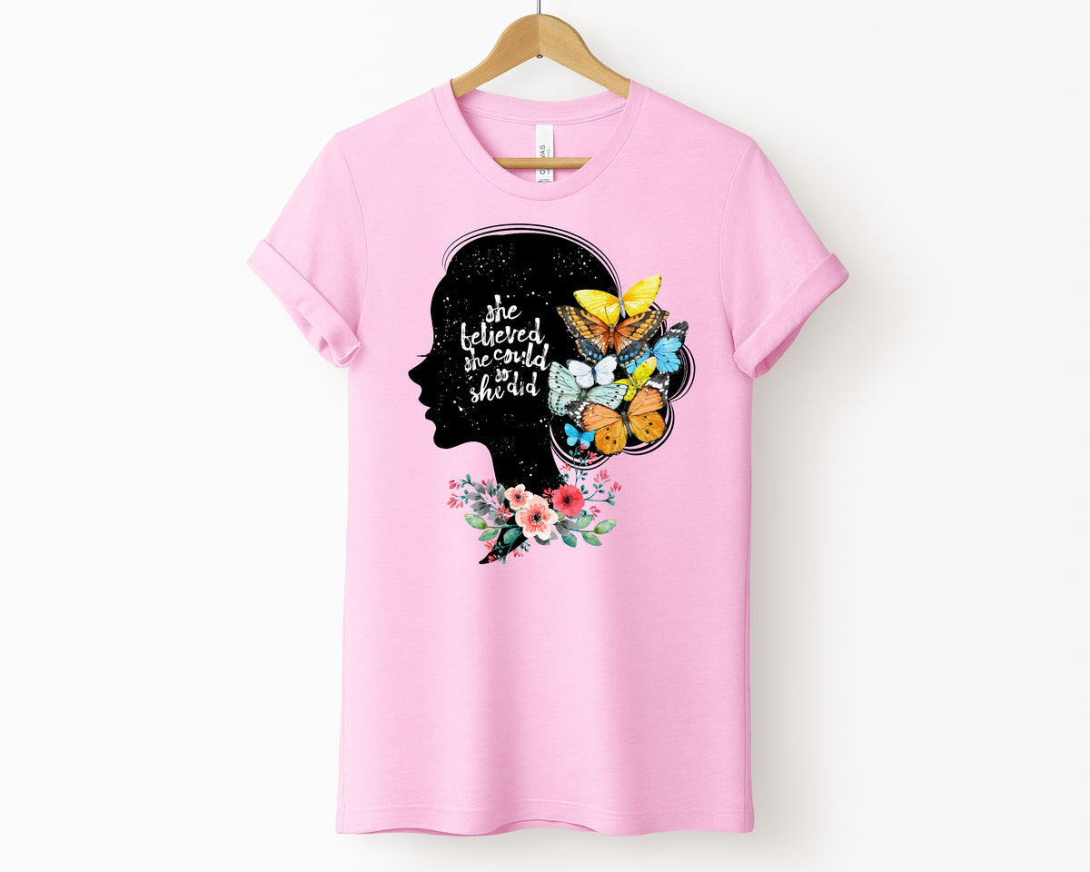 She Believed She Could So She Did Graphic Tee