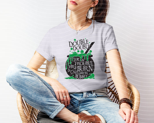Double Double Toil & Trouble Graphic Tee