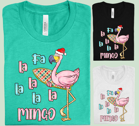 Fa La La La La La Mingo Graphic Tee