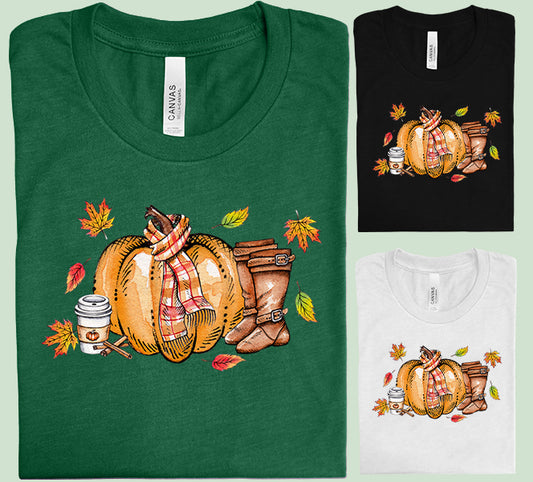 Fall Scene Graphic Tee