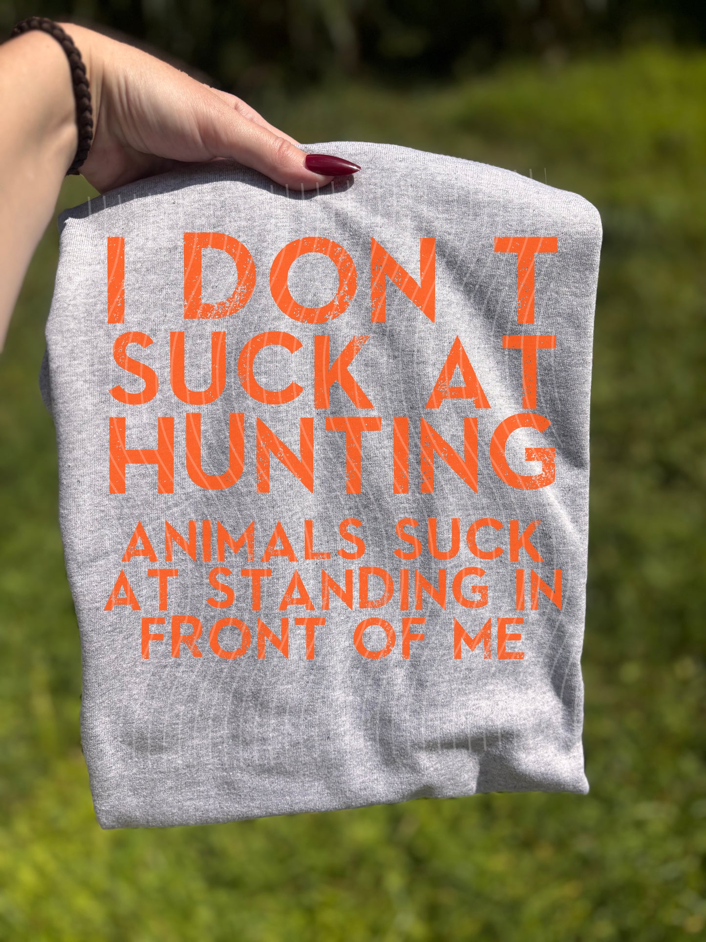 I Don't Suck at Hunting Graphic Tee