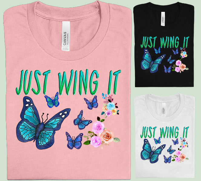 Just Wing It Graphic Tee