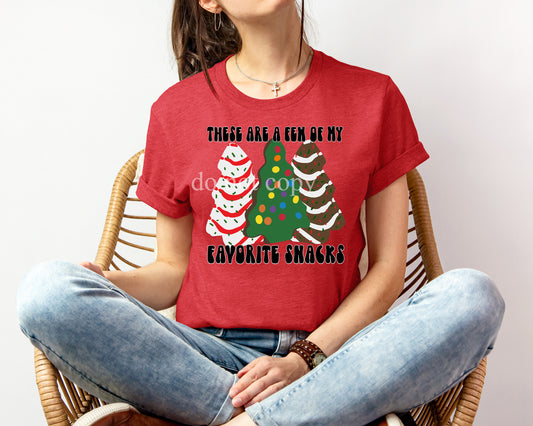 These are a Few of My Favorite Snacks Graphic Tee