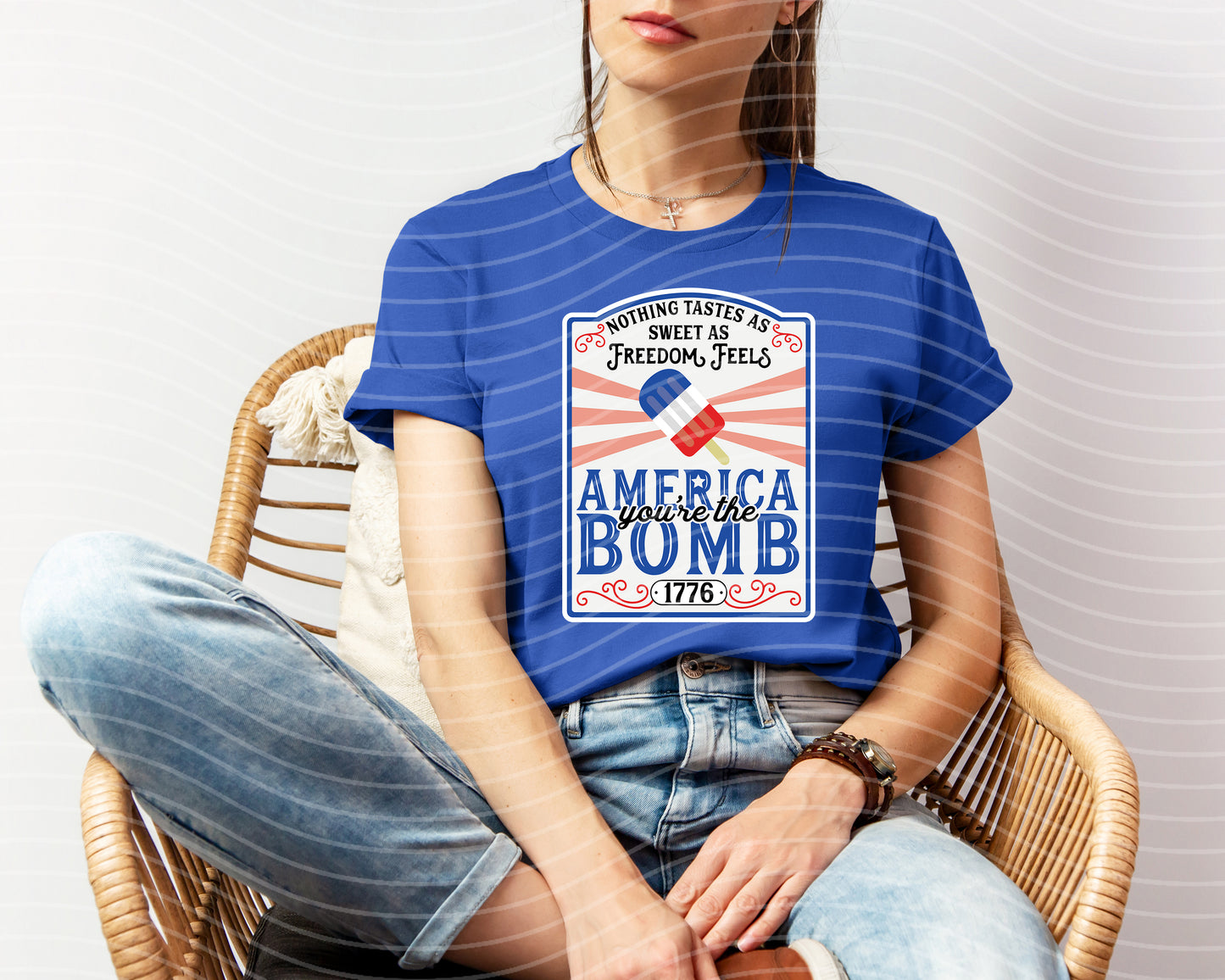 America You're the Bomb Graphic Tee