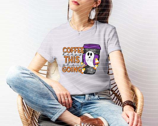 Coffee Keeps This Ghoul Going Graphic Tee