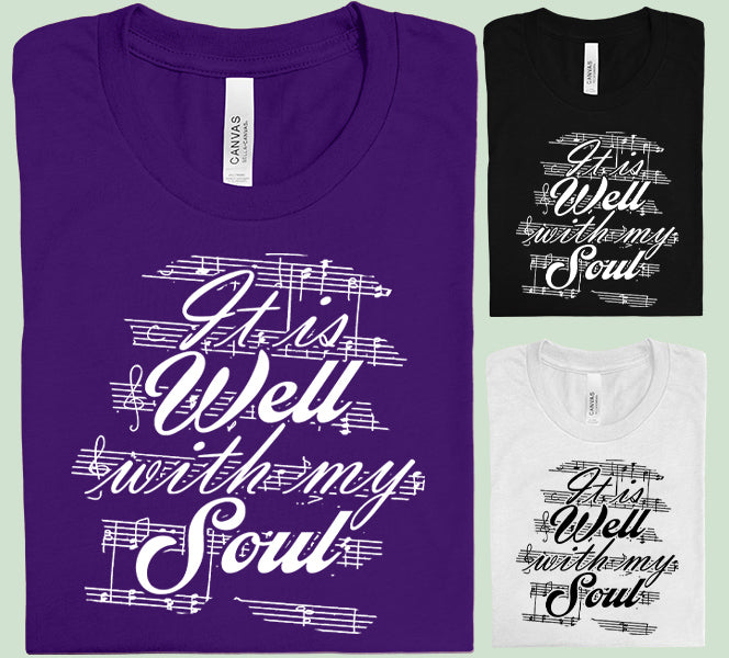 It Is Well With My Soul Graphic Tee