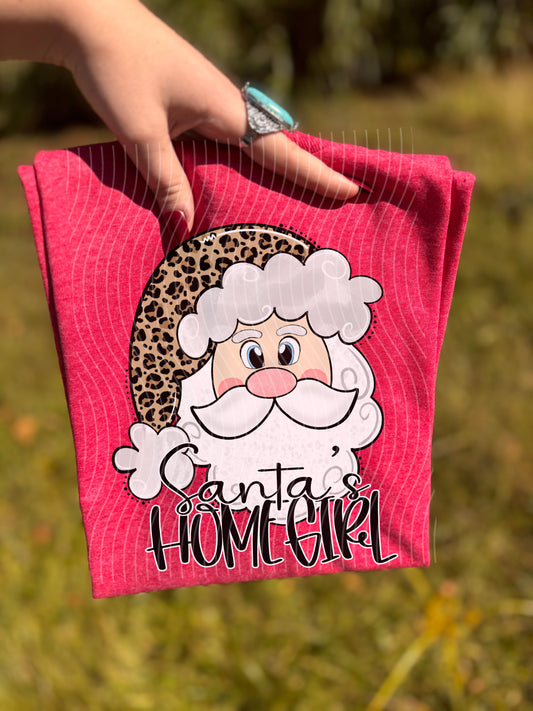 Santa's Homegirl Graphic Tee
