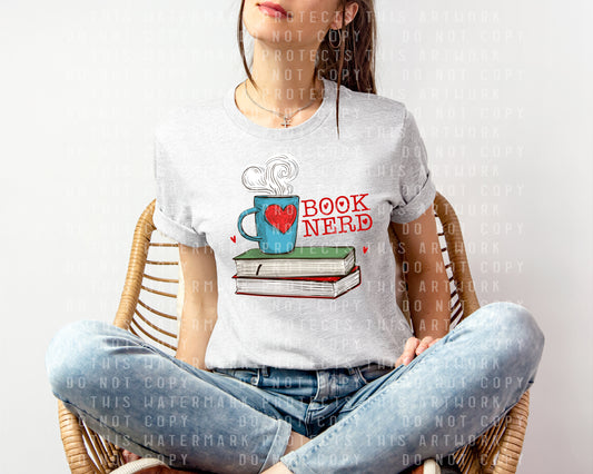 Book Nerd Graphic Tee