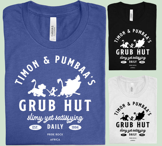 Timon & Pumbaa's Grub Hut Graphic Tee