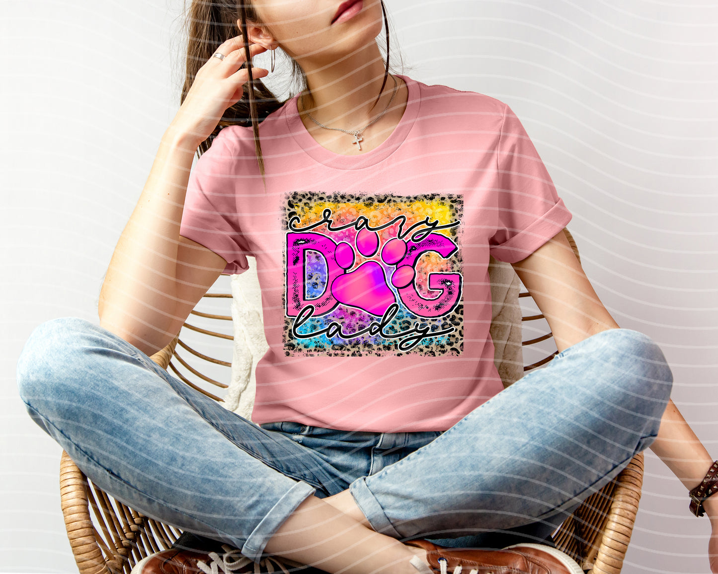 Crazy Dog Lady Graphic Tee