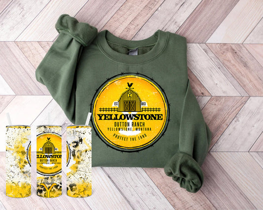 Dutton Ranch 20 Oz Skinny Tumbler