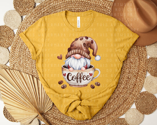 Coffee Gnome Graphic Tee