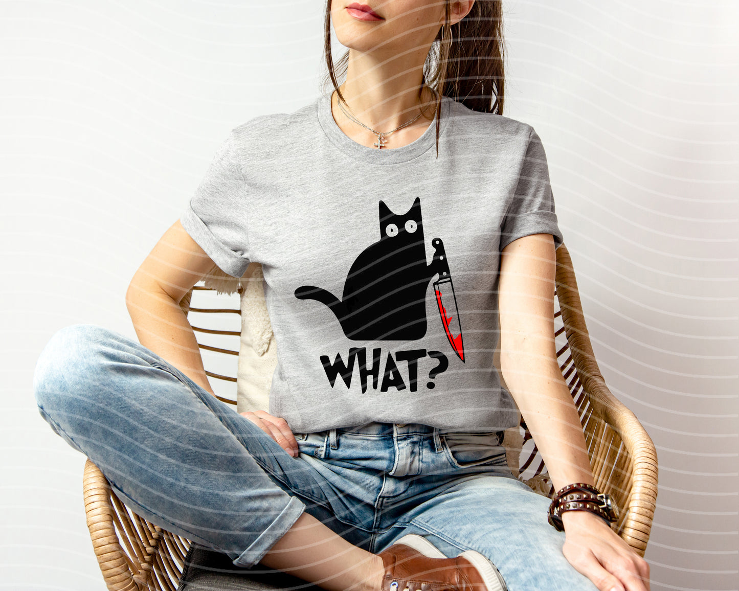 What Cat Graphic Tee