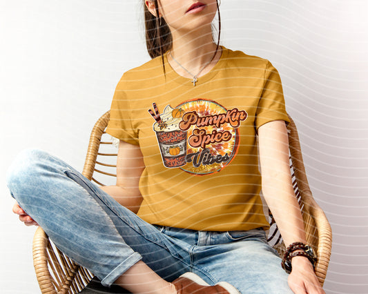 Pumpkin Spice Vibes Graphic Tee