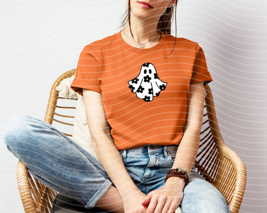 Floral Ghost Graphic Tee