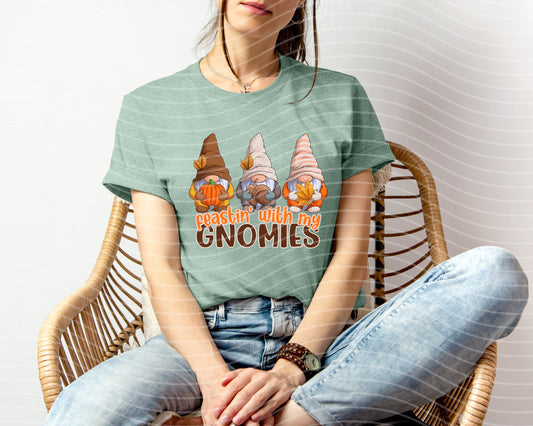 Feastin with My Gnomies Graphic Tee