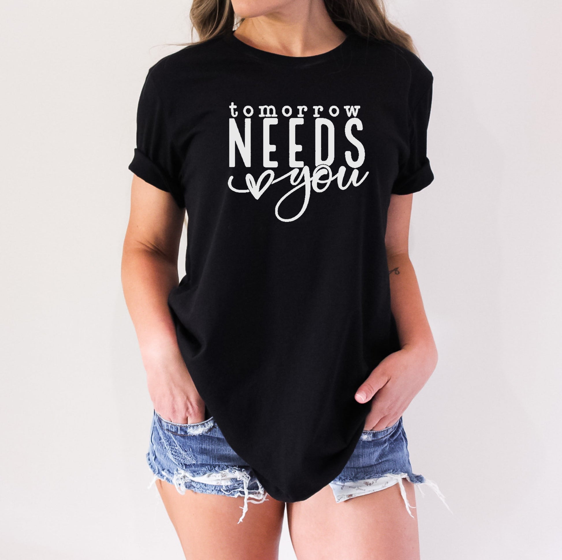 Tomorrow Needs You Graphic Tee Graphic Tee