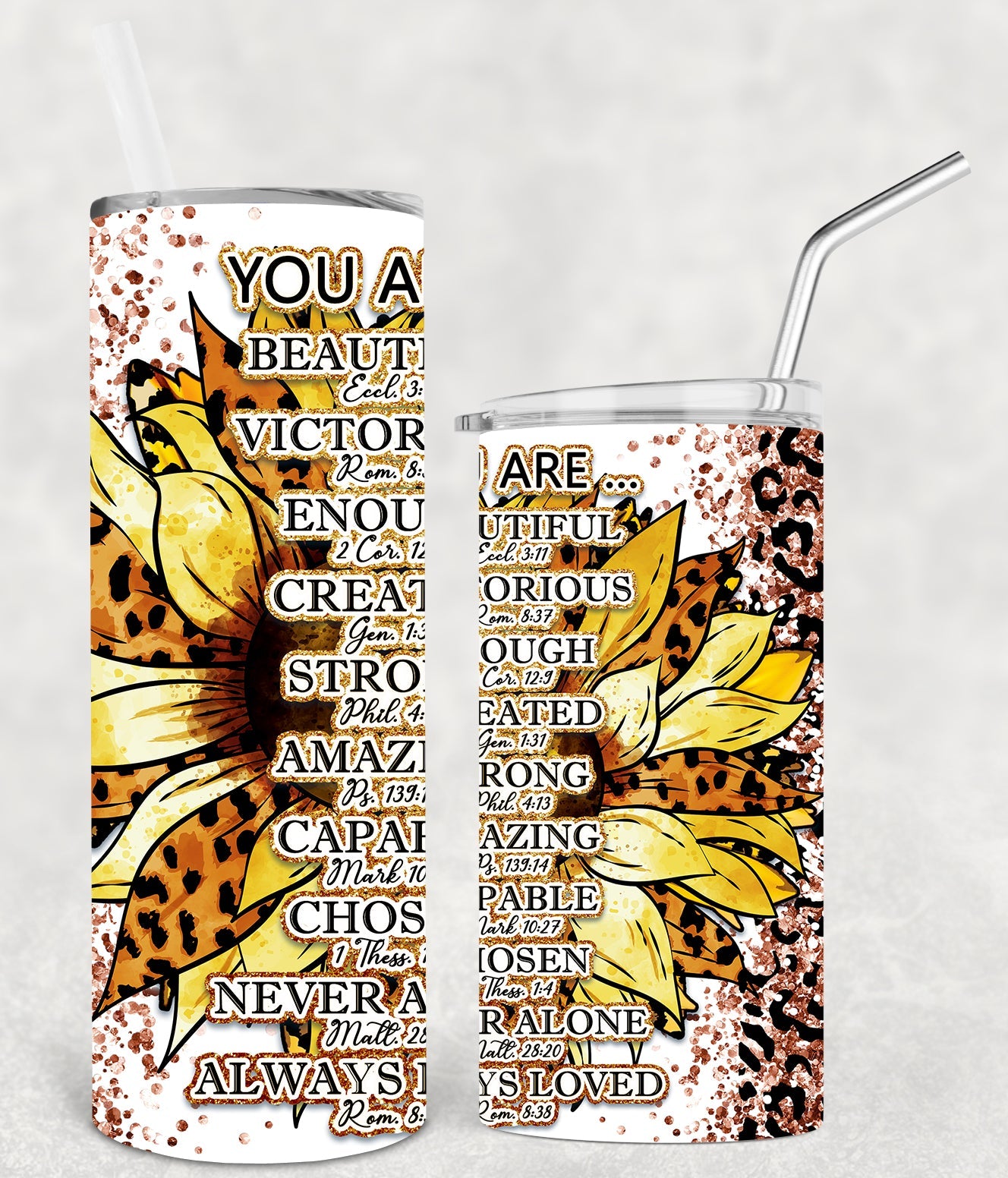Your Are Inspiration 20 Oz Skinny Tumbler