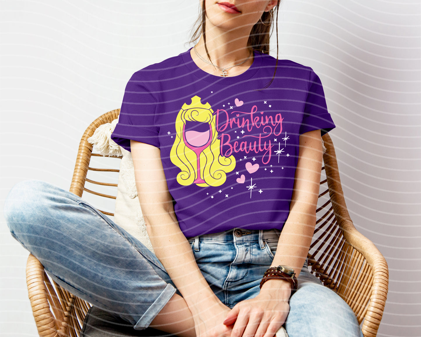Drinking Beauty Graphic Tee