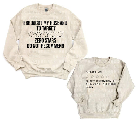 Zero Stars Double Printed Graphic Sweatshirt