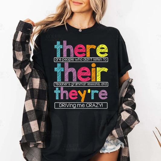 There are People Who Don't Listen Graphic Tee
