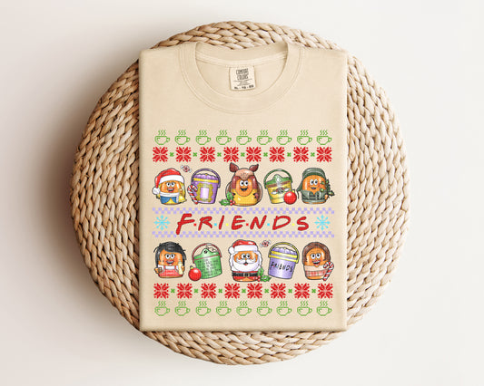 Friends Sweater Buckets Graphic Tee