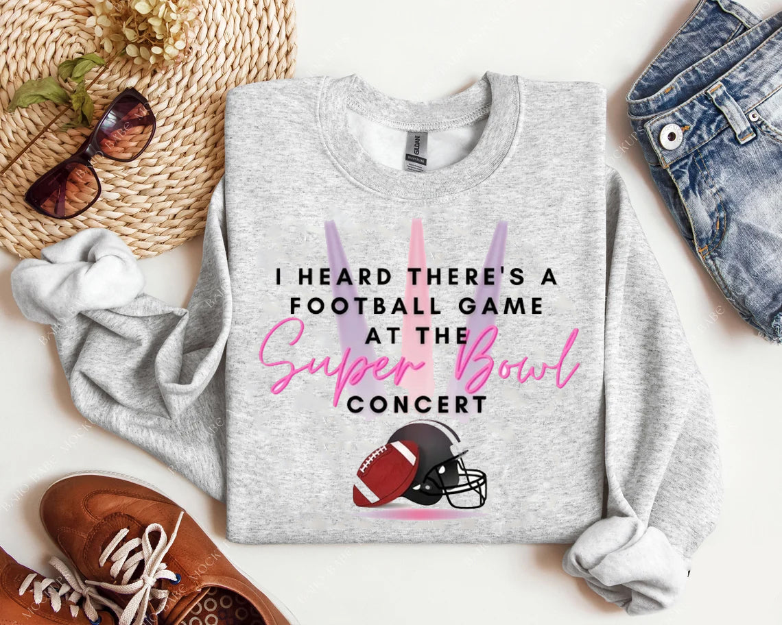 I Heard There's a Football Game Graphic Tee