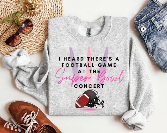 I Heard There's a Football Game Graphic Tee