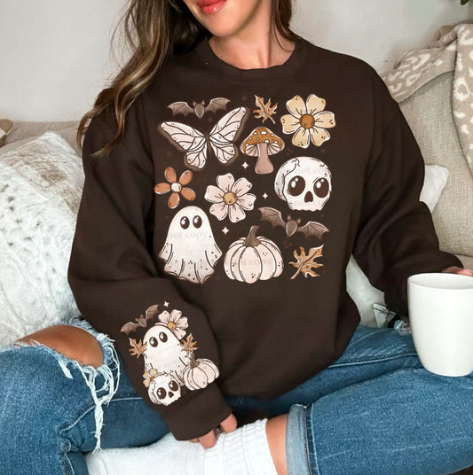 Cottagecore Halloween Graphic Tee