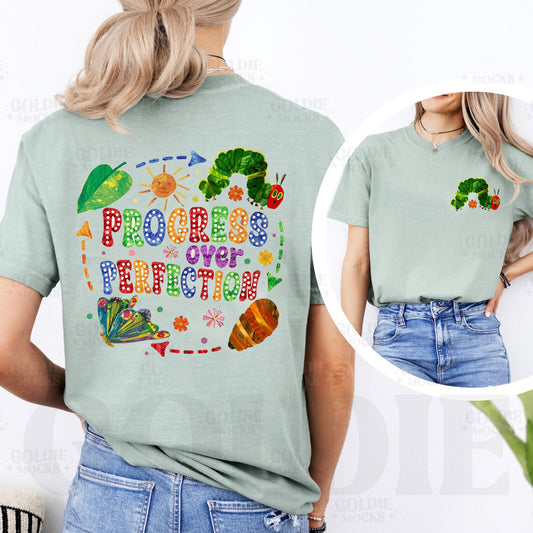 Progress Over Perfection Graphic Tee