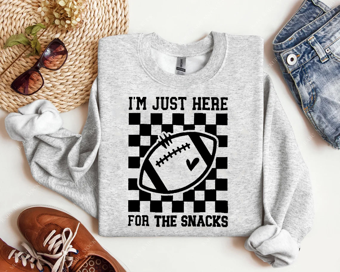 I'm Just Here for the Snacks Graphic Tee