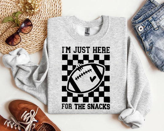 I'm Just Here for the Snacks Graphic Tee