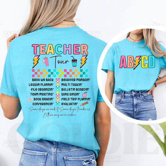 Teacher Tour Graphic Tee