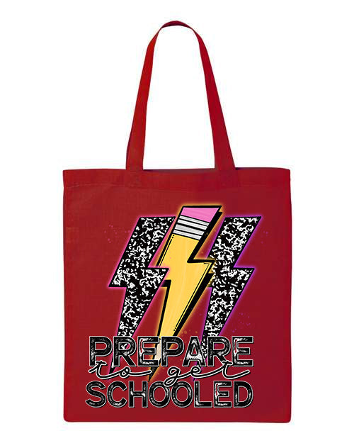 Prepare To Get Schooled Tote Bag