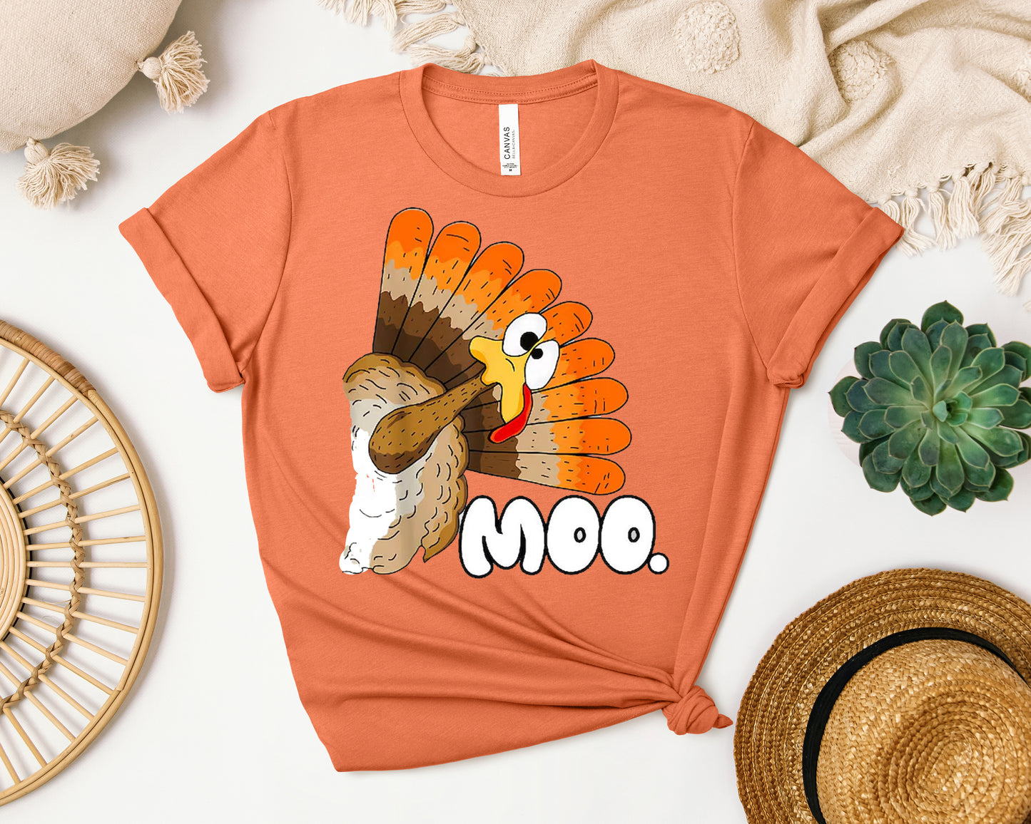 Moo Turkey Graphic Tee