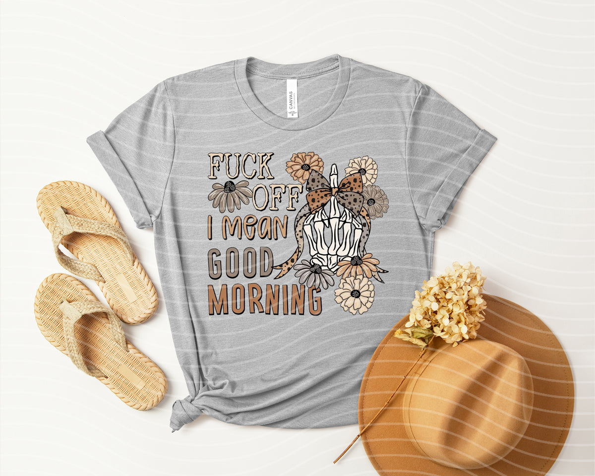 I Mean Good Morning Graphic Tee