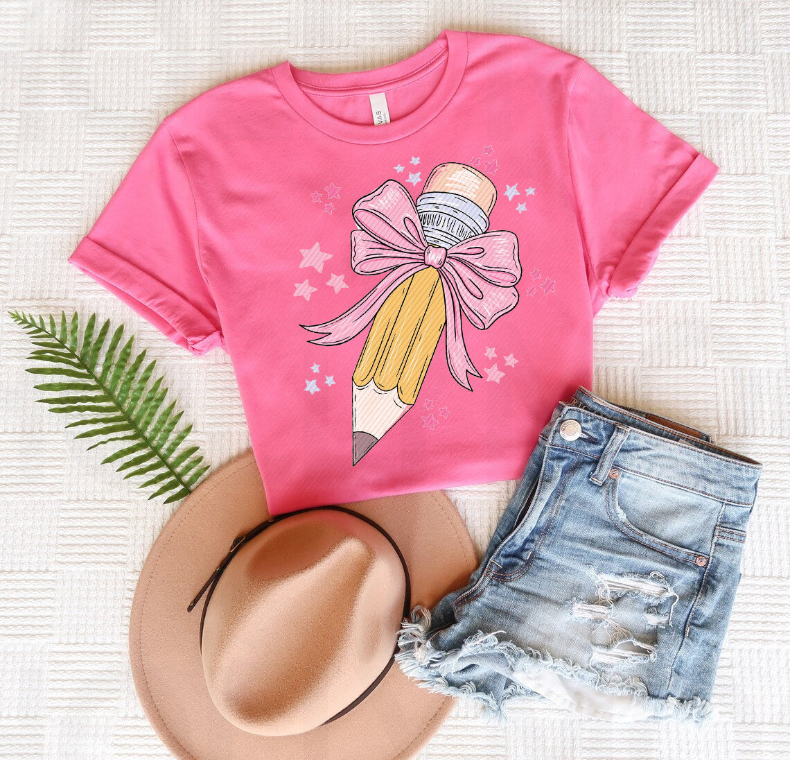 Coquette Pencil Graphic Tee