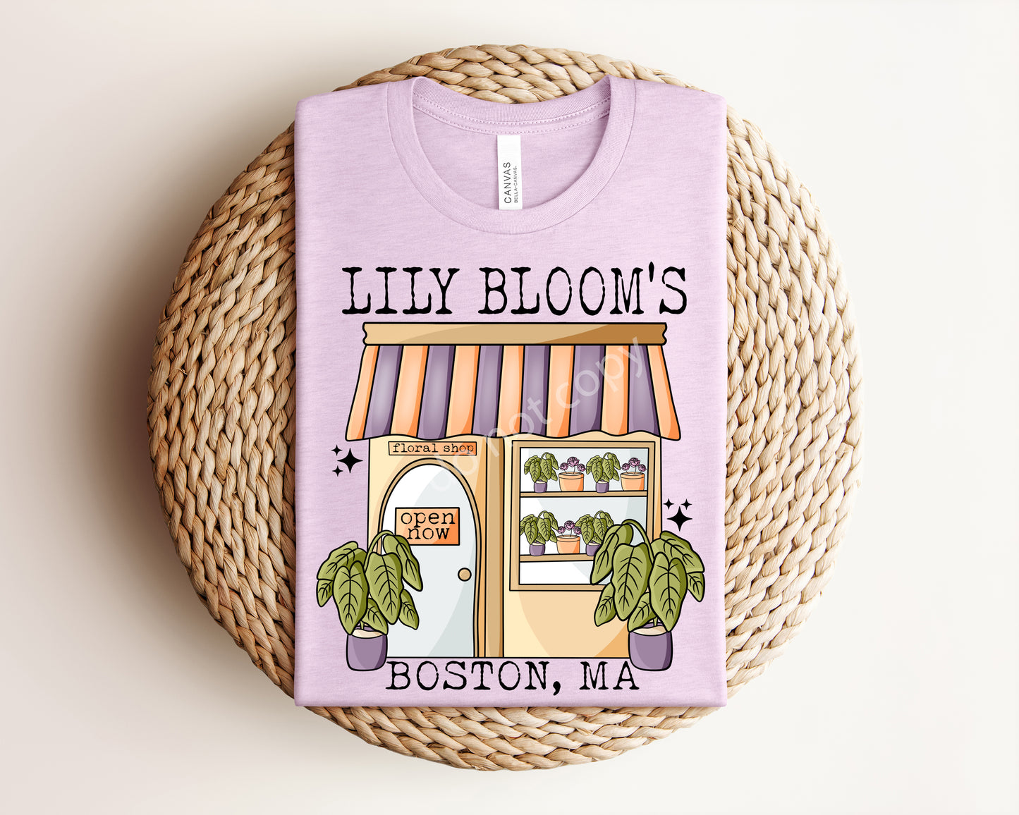 Lily Blooms Graphic Tee