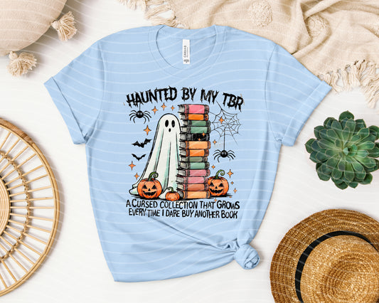 Haunted by My TBR Graphic Tee