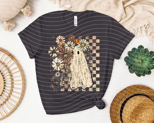 Floral Ghost Graphic Tee