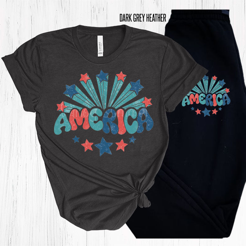 America Graphic Tee Graphic Tee