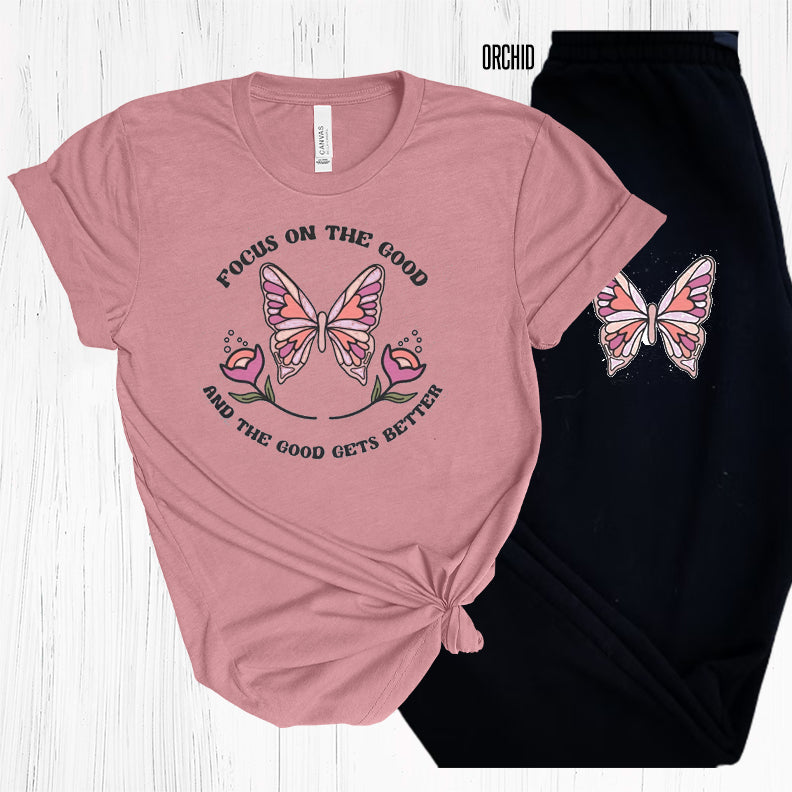 Focus On The Good Graphic Tee Graphic Tee