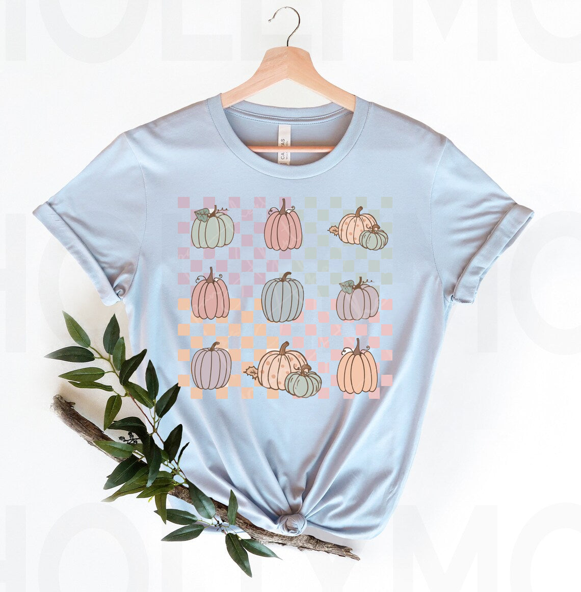 Plaid Pumpkins Graphic Tee