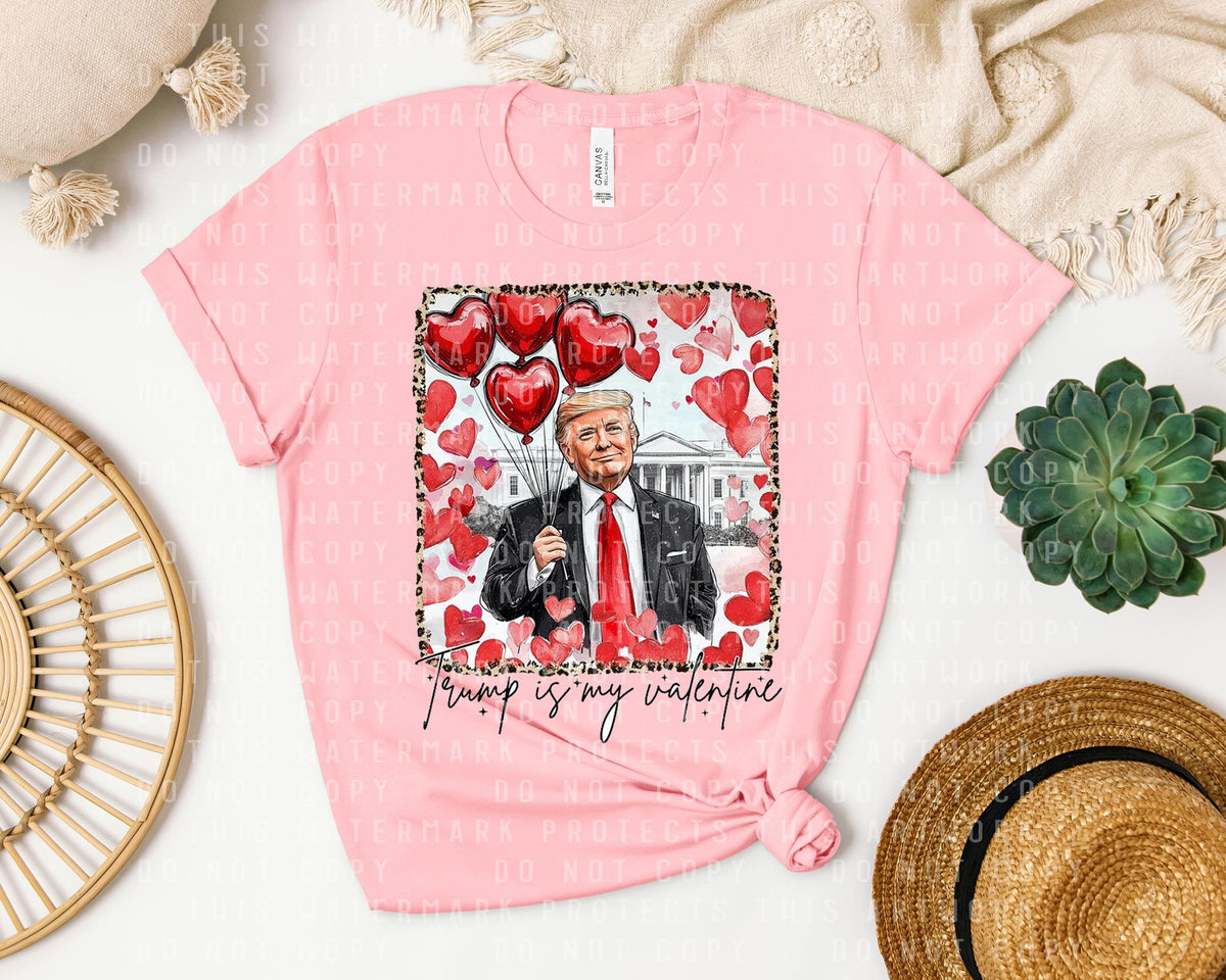 Trump is My Valentine Graphic Tee