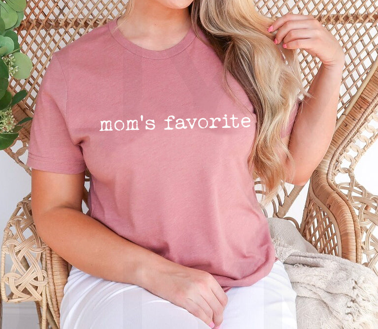 Mom's Favorite Graphic Tee