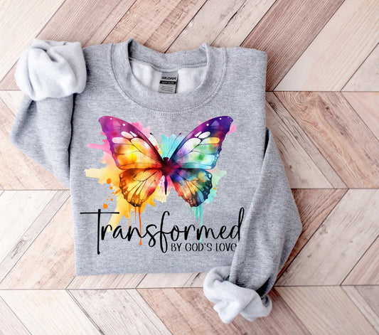Transformed by God's Love Graphic Tee